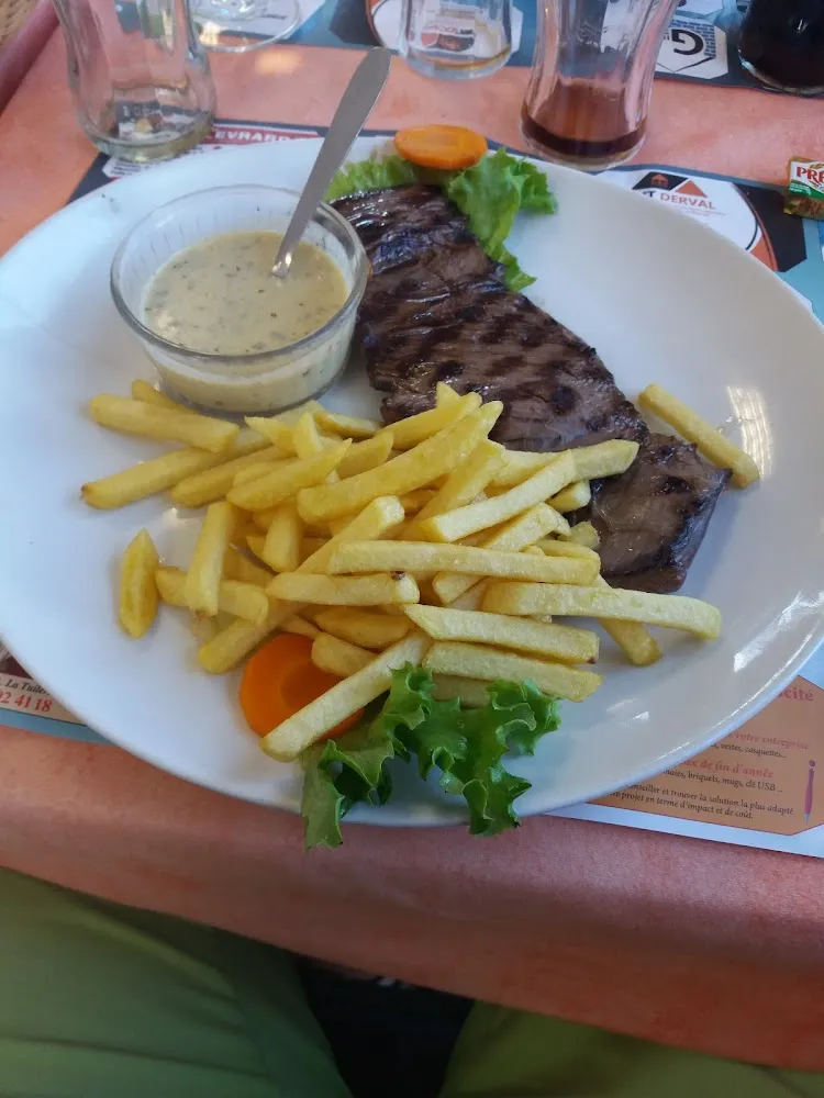 Hampe de Boeuf Avec Frites